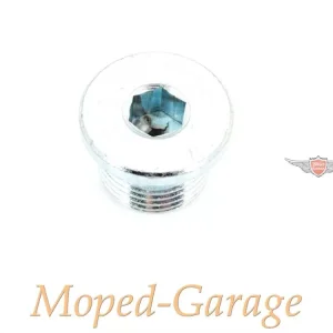 Verschluss Schraube Drag Specialties 18mm x 1,5 Steigung für Harley Davidson Meistverkauft