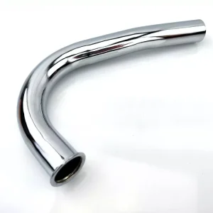 Auspuffkrümmer Chrom 32mm 250mm 1 Knick Rechts für Miele K, DKW, Göricke, Gritzner, KTM, Hercules MK K Bestseller