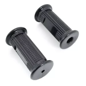 Fußrastengummis Schwarz 100mm 37mm für Zündapp KS, GTS C 50, Hercules Kreidler Mofa, Moped, Mokick, KKR, Zündapp, Puch KKR Neuheit