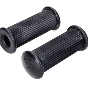 Fußrasten Drilastic Gummi Schwarz 18mm x 35mm 106mm für Kreidler Florett RS, RMC, LF, LH, TM, RM, Super 4, 5, Eiertank Finale Aktion