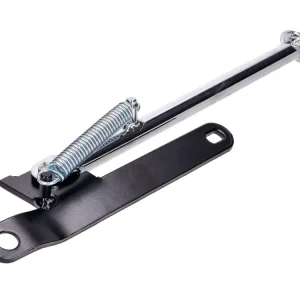 Seitenständer Stahl 340mm Chrom Schwarz für Zündapp, C 50 Sport, GTS, KS, CS, CX Garantierte Lieferung