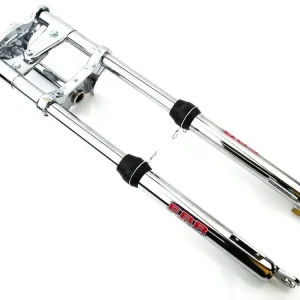 Telegabel Chrom 650mm 28mm 35mm 26mm 180mm für Puch Maxi S, N, X 30 Online Kaufen