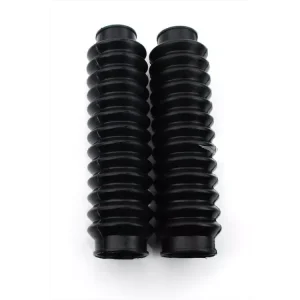 Gabelfaltenbalg Gummi Schwarz 28/33mm 180mm für Kreidler Flory MF 22, 23, 30, 32, 34, Tomos A 3, 35, Hercules MK 1, 2, K 50 SL, RL, Sprint, 75 Prima 4, 5 S, GT GX Heißes Angebot