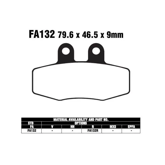 Direkt Vom Hersteller EBC FA132 Bremsbeläge passend für KTM Modelle