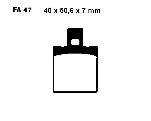 EBC FA47 Bremsbeläge passend für Moto Guzzi Modelle Must-Have