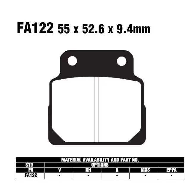 Top-Seller EBC Bremsbeläge passend für Honda CB 450 N PC14