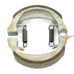 Bremsbeläge Lucas 80x18mm für Zündapp ZR 10, 20, ZB 22, 30, Automatic, Automatic Mofa, Peugeot, Puch Maxi, Honda Camino, Kreidler Flory, MF 32, 2 Heißes Angebot