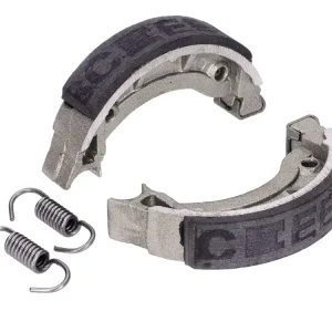 Bremsbackensatz 90x18mm für Zündapp, Kreidler, Puch, Hercules, Tomos, DKW, Piaggio Mofa, Moped mit Trommelbremse Sichere Zahlung