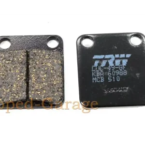 Geprüft Bremsbeläge TRW 49mm Schwarz für Honda MB 50 S, MBX 80 Typ SW2, SWD