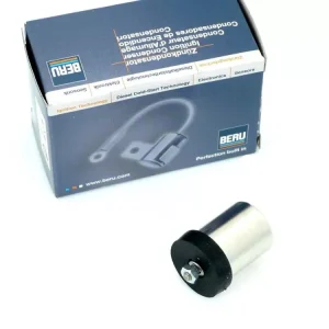 Kondensator Beru Schraubanschluss 18mm x 23mm für Zündapp Automatic Mofa, ZA, ZB, ZD, TS, ZR, CS, CX, Hai, GTS, C, Hercules MX, Prima, M, Kreidler Florett, Flory, MF, Puch Moped Schneller Versand