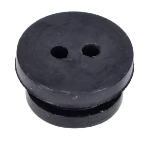 Preis Gesenkt Durchführungsgummi 2 Bohrungen 9mm Schwarz für Sachs 50, 504, 505, Hercules, Miele, DKW, Rixe, KTM Mofa, Moped