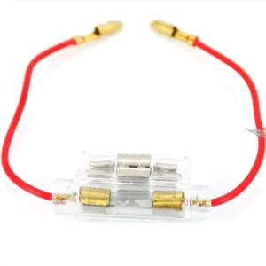 Sicherungshalter Kunststoff mit Kabel und Sicherungen für Yamaha RD, DT, FS 50, 80, 125 Sichere Zahlung