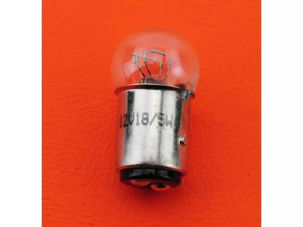 Rücklicht Birne 12 Volt 18/5 Watt 15mm für Zündapp, Kreidler, Hercules, Puch Versand Am Gleichen Tag