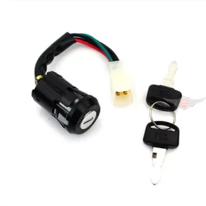 Direkt Vom Hersteller Zündschloss 6-polig mit Befestigungsklammer und 2 Schlüsseln für Honda MT 5, 50, MB 50