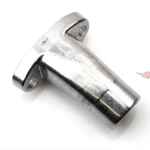Neu Im Sortiment Ansaugstutzen Aluminium 26mm Vergaseranschluss 20mm Innendurchmesser 45mm Lochabstand für Zündapp, CS, CX, Hai, ZD, GTS, C 50 Sport
