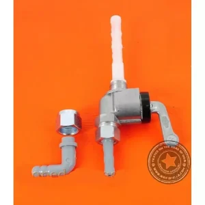 Begrenztes Angebot Benzinhahn Karcoma M12 x 1 Aluminium für Zündapp, Bergsteiger M 50, CS, CX, ZD, GTS, Hercules, Kreidler, Puch