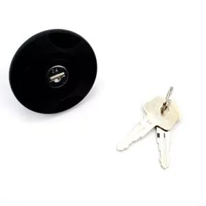Jetzt Bestellen Tankdeckel abschließbar 30mm Schwarz mit 2 Schlüsseln für Honda Camino, Tomos Hercules Prima M, Zündapp Bergsteiger ZD, ZR, ZA, ZL, ZX, ZS, Kreidler Flory MF, MP, Mofa, Moped