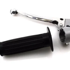 Echt Armatur Aluminium Kupplungshebel Schwarz 22mm 105mm für Zündapp, Kreidler, Hercules, Puch, DKW, KTM, Mofa, Moped, Mokick