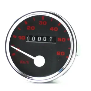 Tacho VDO 60mm Durchmesser 3mm Wellenaufnahme für Piaggio Mofa, Moped Sonderaktion