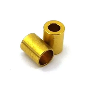 Lötnippel Messing 3,2mm x 5mm Bohrung 1,8mm für Mofa, Moped, Mokick, KKR, Motorräder Neue Ware
