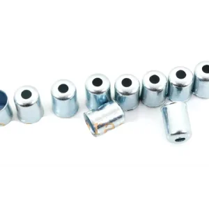 Endhülse Metall 5,5mm x 12mm Bohrung 3mm Außendurchmesser 6mm für Mofa, Moped, Mokick Direkt Vom Hersteller