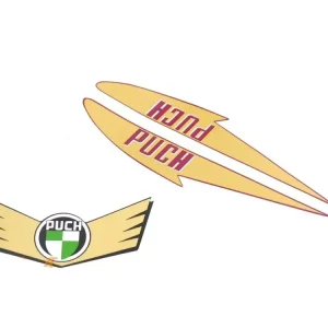 Geprüft Aufkleber Satz Tank Schutzblech für Puch MS 50 MV VS DS