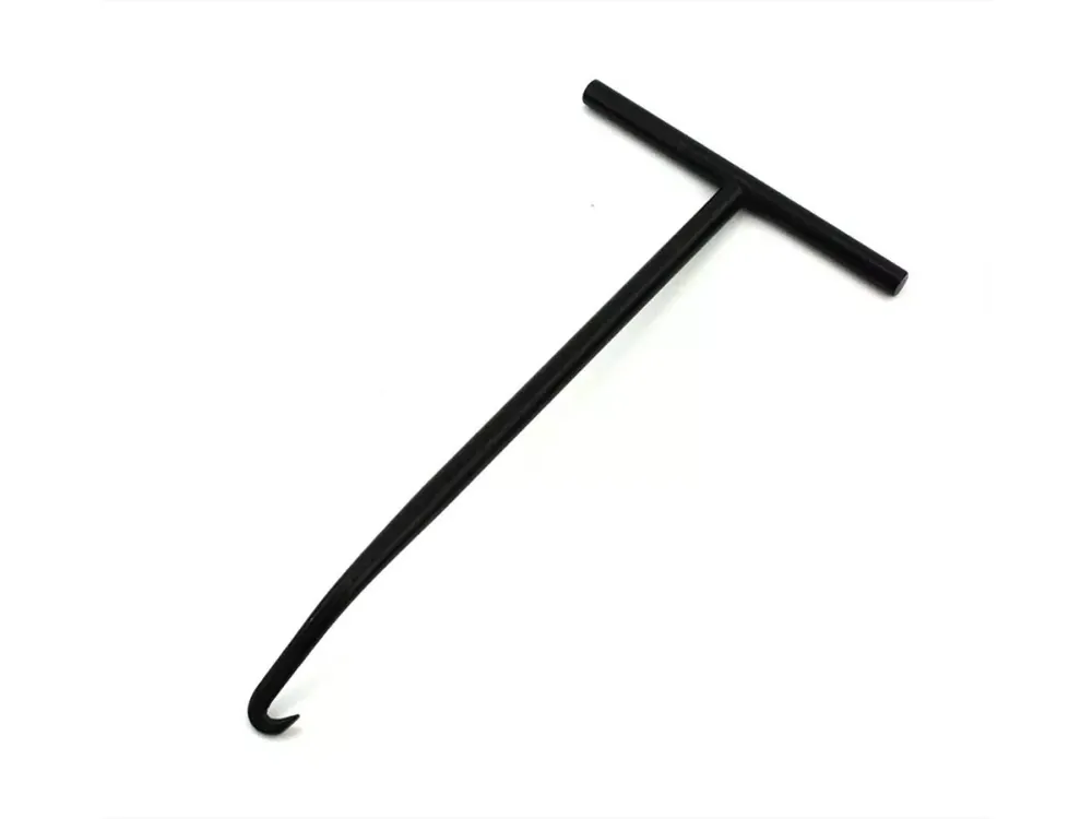 Direktkauf Haken Stahl Schwarz für Zündapp, Kreidler, Hercules, Puch, Simson, DKW, KTM, Miele