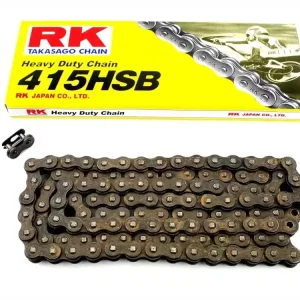 Kette Stahl 415 114 Glieder für Zündapp Super Combinette, Sport C 50 Super, CS 25, Sport, Automatic Mofa, Rixe Libelle F, Falconette, Victoria Nicky R 50, Automatik Moped, Online Kaufen