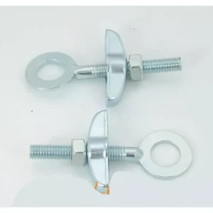 Kettenspanner M6 Bohrung 11mm Länge 50mm Halteblech 30x5mm für Miele, DKW, Rixe, Göricke, Gritzner Neu