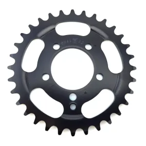 Neue Kollektion Kettenrad Esjot Stahl 32 Zähne Schwarz für Zündapp M 50 Typ 434, Mofa 25 Bergsteiger