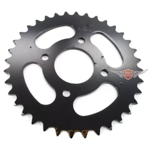 Kettenrad Esjot Stahl 36 Zähne Schwarz für Hercules Prima 1, 2, 3, 4, 5, 6, MP MF M HR Hobby Rider, P MX SX, Optima Pronto, Presto, Garelli Cross 40, KTM 505 Automatik, 2 Gang, Zündapp A 25 Automatic Typ 460-01, 460-02 Jetzt Bestellen