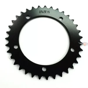 Highlight Kettenrad Esjot Stahl 35 Zähne Schwarz für Hercules MK 1, 2, KX 5, Supra 4 GP, KTM, Hercules, Puch, Zündapp, Kreidler