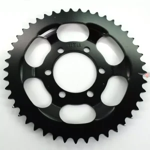 Kettenrad Esjot Stahl 45 Zähne Schwarz 120mm für Zündapp ZD 20, 40, 25, ZL Hai CX 25 TS, ZS ZE C 50 Sport Typ 517-021, 529-010, GTS 50, Super Combinette 429, 433, 510, 515, Falconette 425, 435 Rabatt