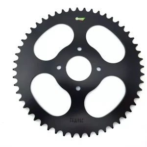 Kettenrad Esjot Verstärkt 52 Zähne Schwarz für Hercules Prima 1, 2, 3, 4, 5, 6, MP MF M HR Hobby Rider, P MX SX, Optima Pronto, Presto, Garelli Cross 40, KTM 505 Automatik, 2 Gang Gratis Versand