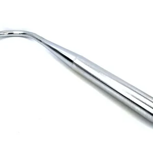 Auspuff Jamarcol einteilig 70mm 1-fach gebogen 36mm Chrom für Zündapp GTS 50, C 50 Sport, CS 25, ZD Top-Seller