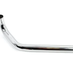 Auspuffkrümmer Stahl 28mm 350mm Chrom für Hercules Prima, KTM, DKW, Rixe Beliebt