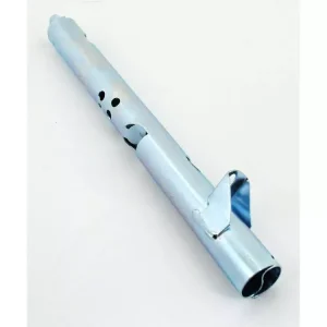 Markenprodukt Steckflöte Metall 230mm 23mm für Zündapp KS 50 Cross, Sport, Super Kreidler Mofa, Moped, Mokick, KKR, Hercules KKR