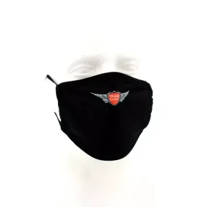 Meistverkauft Mundschutzmaske Microfaser 115mm 180mm für Mofa Mokick