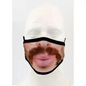 Highlight Mundschutz Maske 115mm 180mm für Mofa Mokick