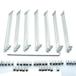 Letzte Chance Speichen, Chrom 36 181 x 3mm für Zündapp KS 50, GTS 550 Typ 517, C 50 Sport Typ 517