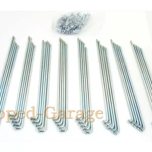 Speichen Chrom 238mm mit Nippel für Yamaha, DT 50 MX Knallerangebot