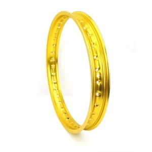 Super-Preis Felge Aluminium Gold 1,50 x 16 Zoll für Simson, KR51/1, KR51/2, S50, S51, S70, S53, S83, SR4-1, SR4-2, SR4-2/1, SR4-3, SR4-4