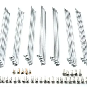 Speichen Nippel 36 Stück Länge 159mm Gewinde M3 Nippel Einbaudurchmesser 7mm für Mofa Mokick Kostenfreie Lieferung