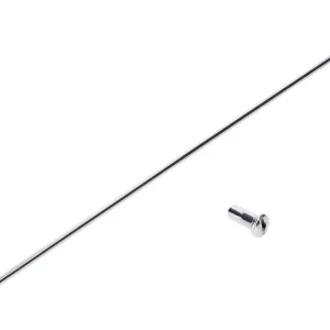 Speiche mit Nippel für Vorderrad Aussen 210x2,6mm M3 für Hercules 221 MF Sichere Zahlung