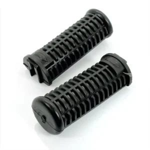 Preiswert Fußrastengummi Schwarz 90mm x 35mm 12mm für Honda Dax ST 50, 70