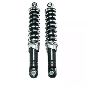 Nur Für Kurze Zeit Federbeine einstellbar  240mm Schwarz Chrom für Kreidler Flory, Zündapp Hercules, Puch