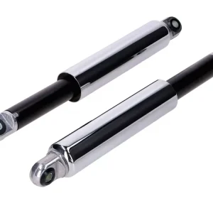 Kostenloser Rückversand Stoßdämpfer Satz IMCA 360mm Buchsen 10mm chrom/schwarz für Kreidler, Florett K54