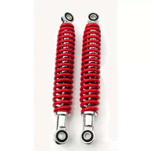 Billig Stoßdämpfer Satz rot 285mm 10mm für Yamaha FS 1