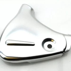 Abverkauf Telegabel Zierblech Aluminium Links für Simson KR50, SR2E, SR4-1