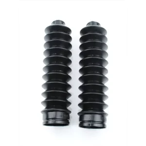 Aktuell Telegabel Polisport Faltenbalg Satz Schwarz 28x46mm 215mm für Yamaha